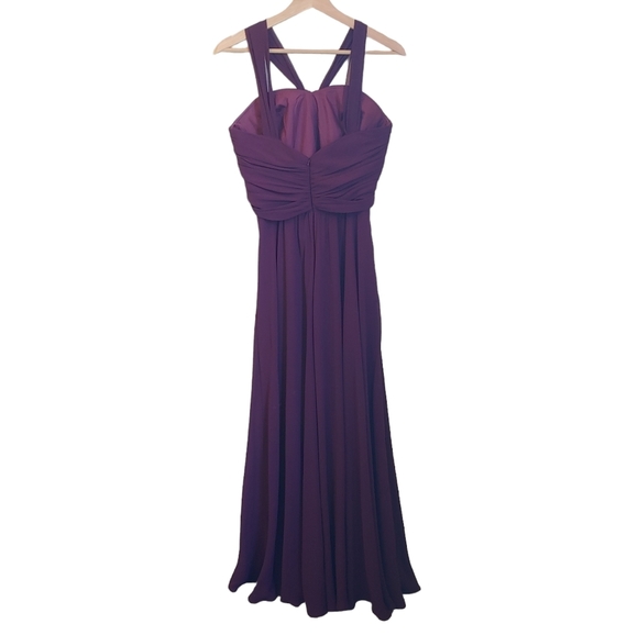 Amsale Red Sleeveless Sweetheart Gown for Weddings - Picture 2 of 7